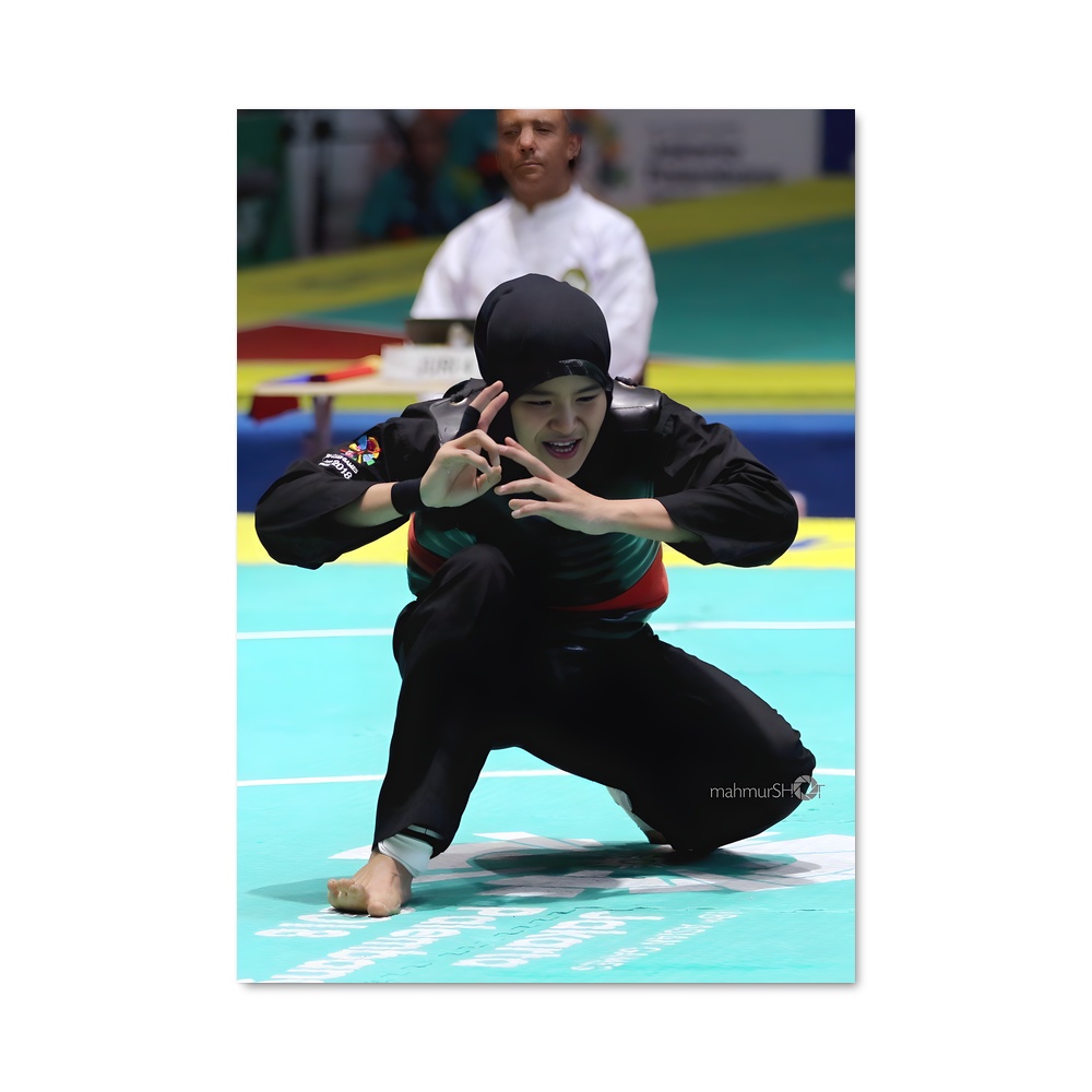 Poster Pencak Silat: L'Art du Combat